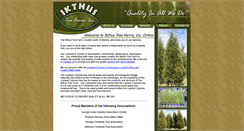 Desktop Screenshot of ikthustreefarm.com